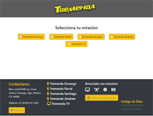 Tablet Screenshot of latremenda.com.mx